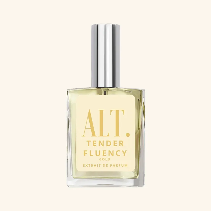 ALT. Fragrances Tender Fluency Gold bottle