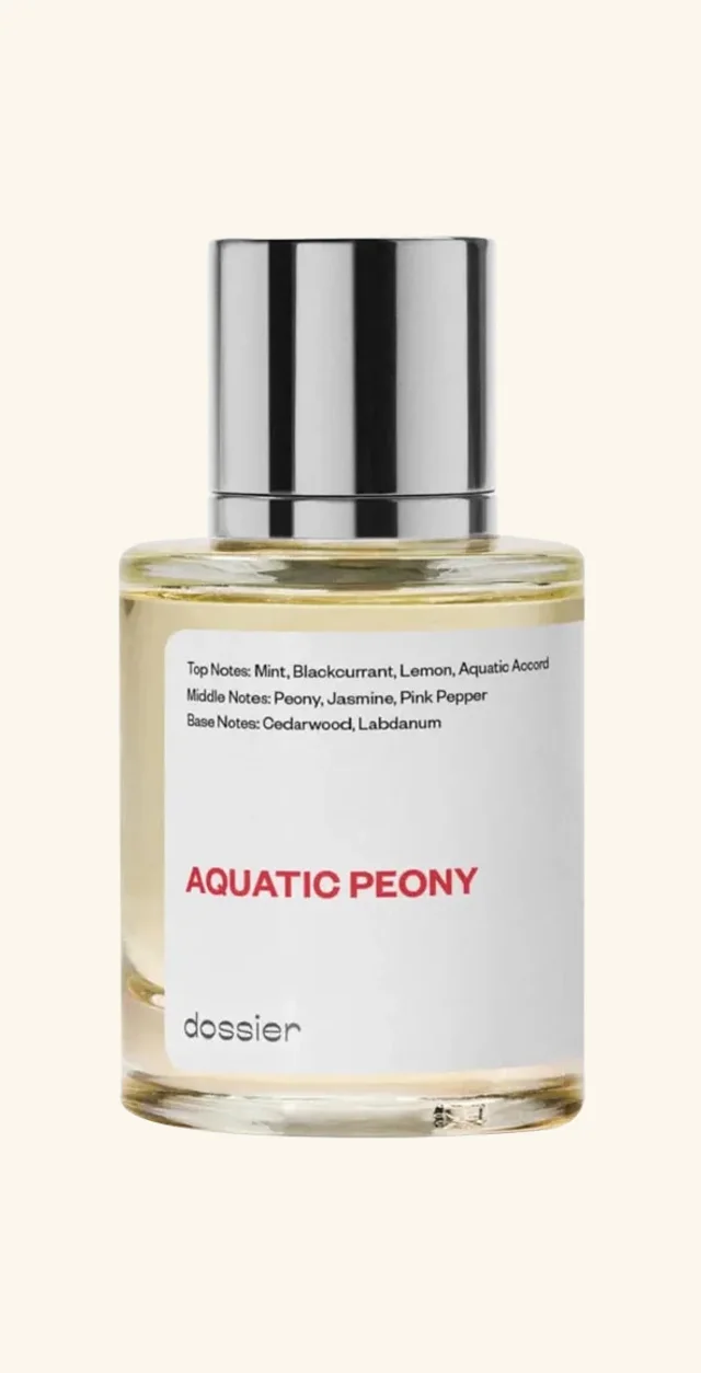 Dossier Aquatic Peony bottle