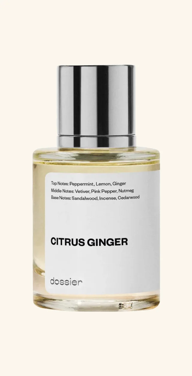 Dossier Citrus Ginger bottle