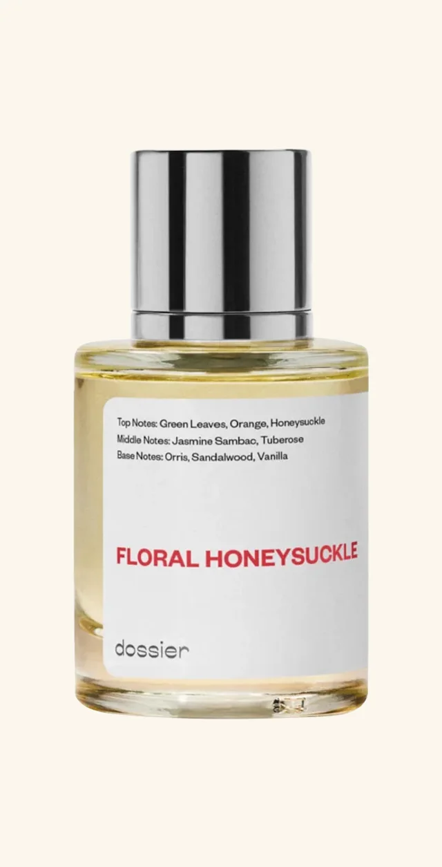 Dossier Floral Honeysuckle bottle