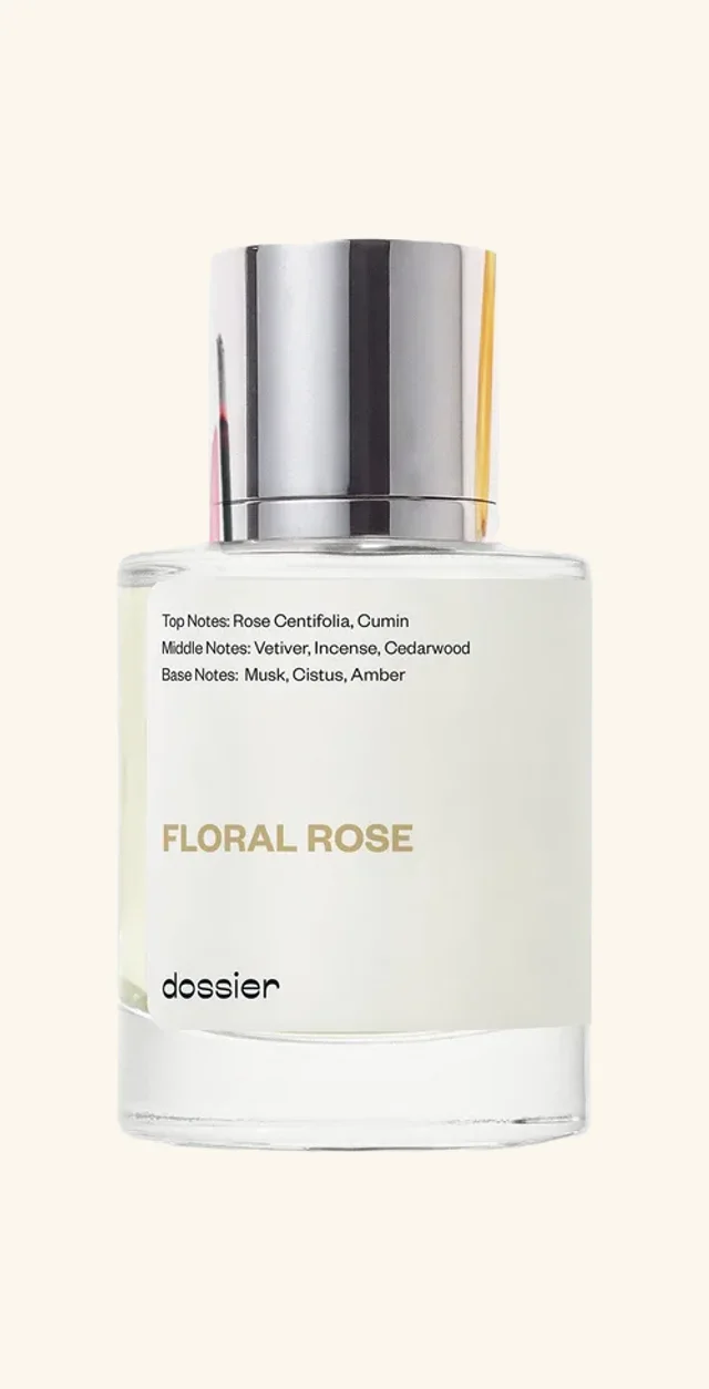 Dossier Floral Rose bottle