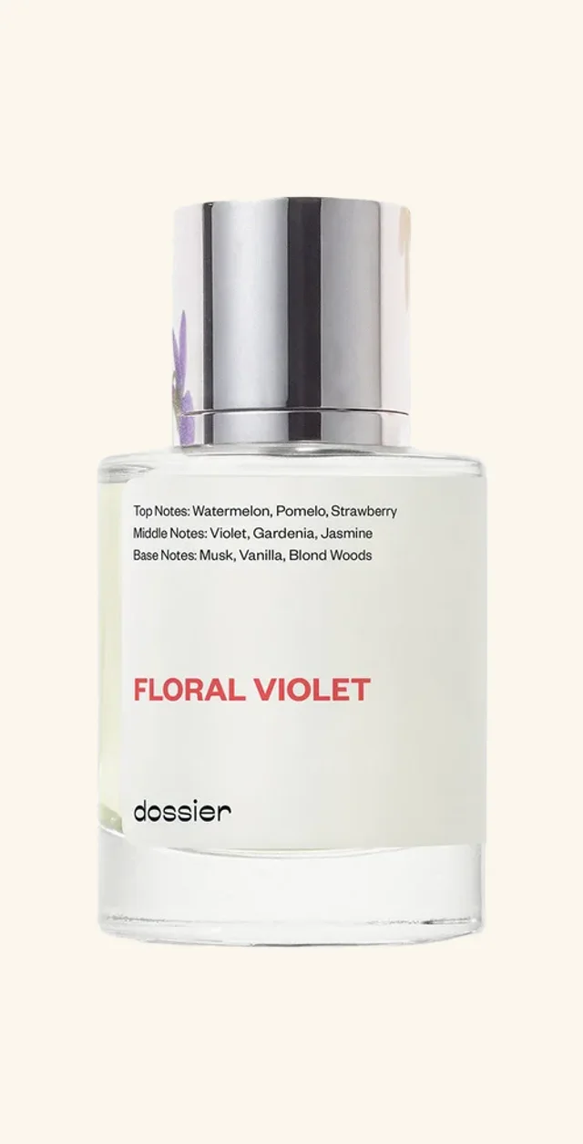 Dossier Floral Violet bottle