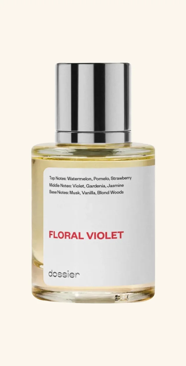 Dossier Fruity Violet bottle