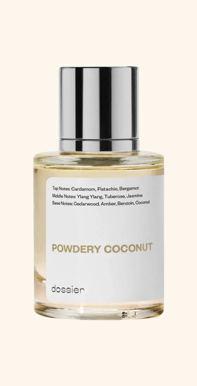 Dossier Powdery Coconut bottle