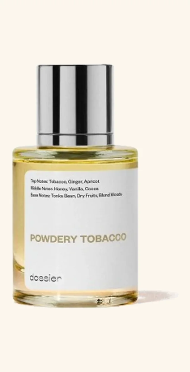 Dossier Powdery Tobacco bottle