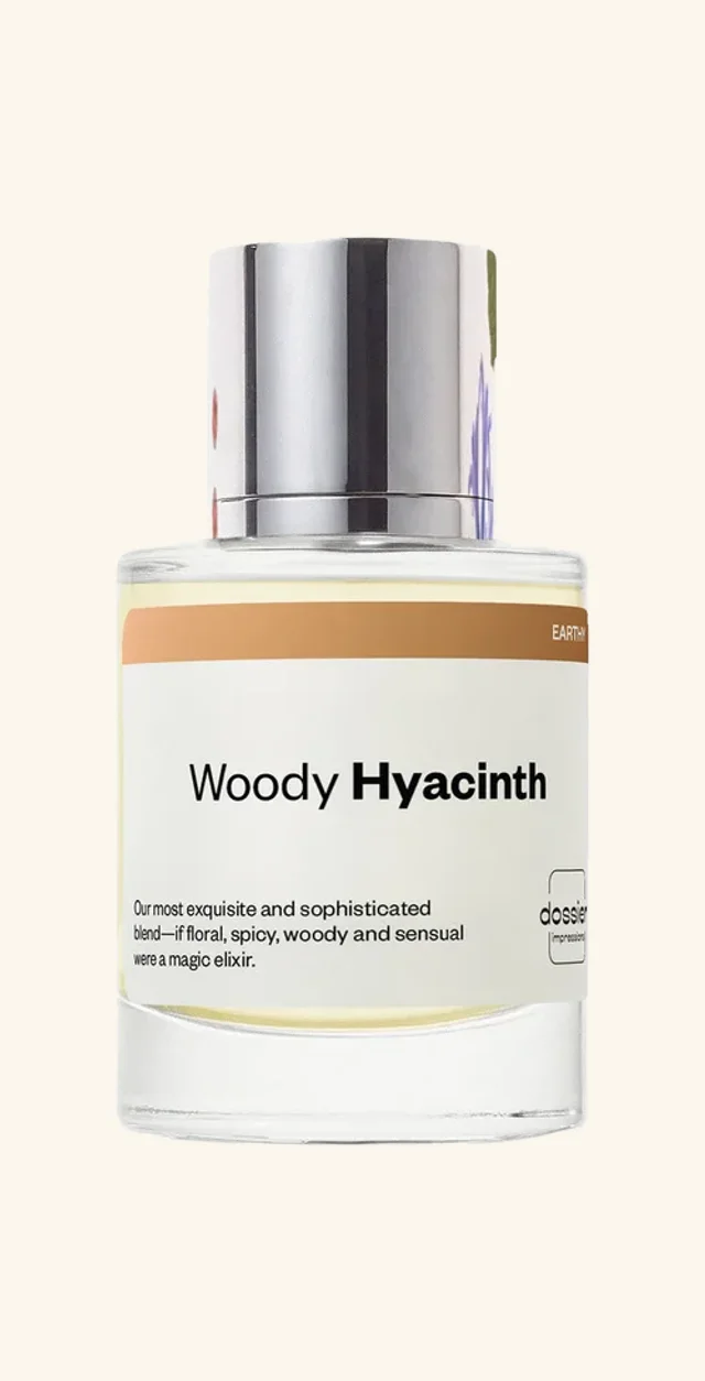 Dossier Woody Hyacinth bottle