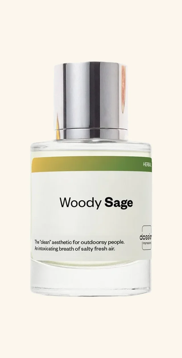 Dossier Woody Sage bottle