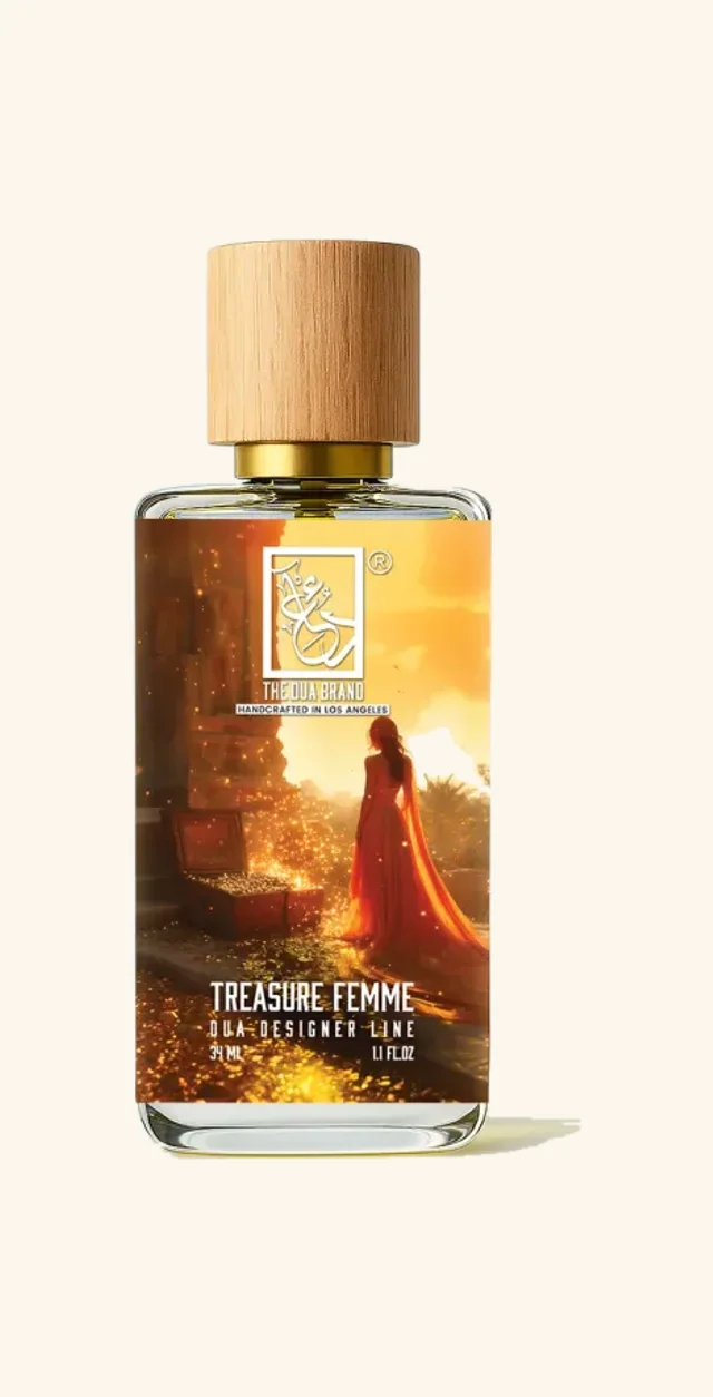 DUA Fragrances Treasure Femme bottle