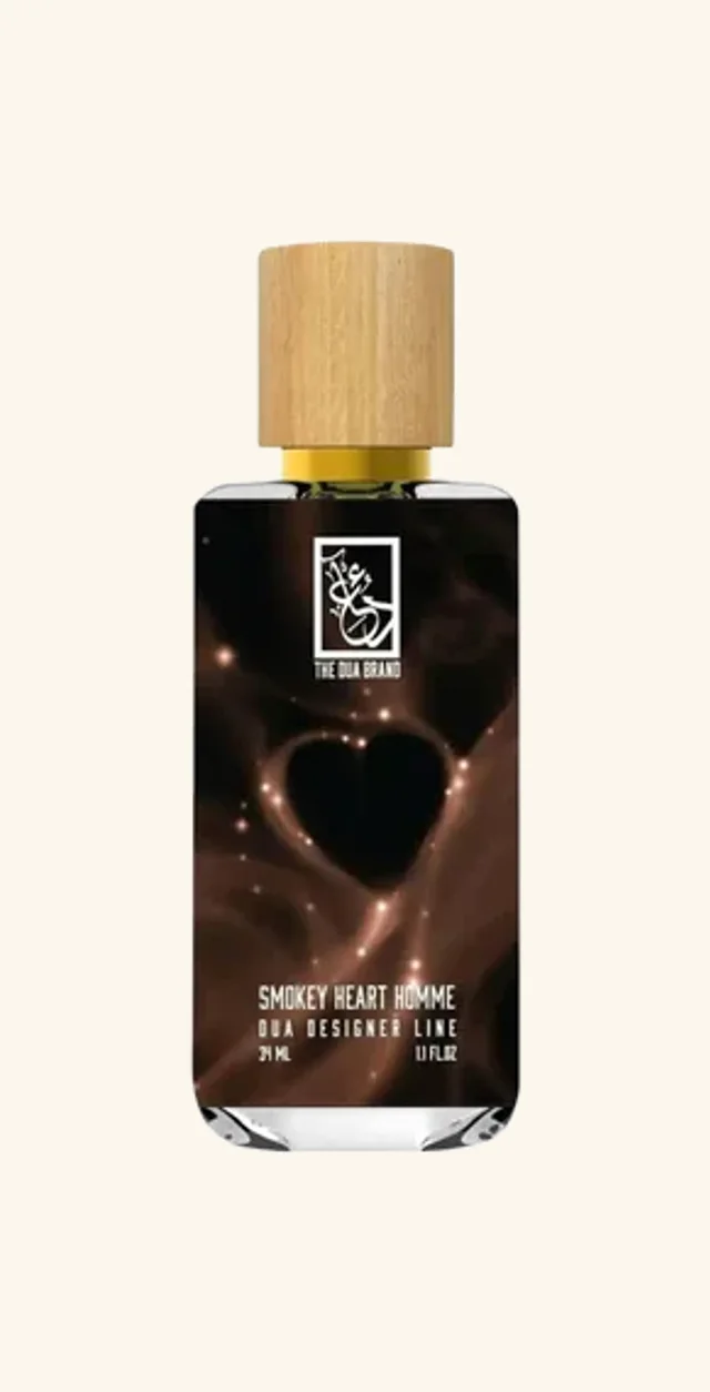 DUA Smokey Heart Homme bottle