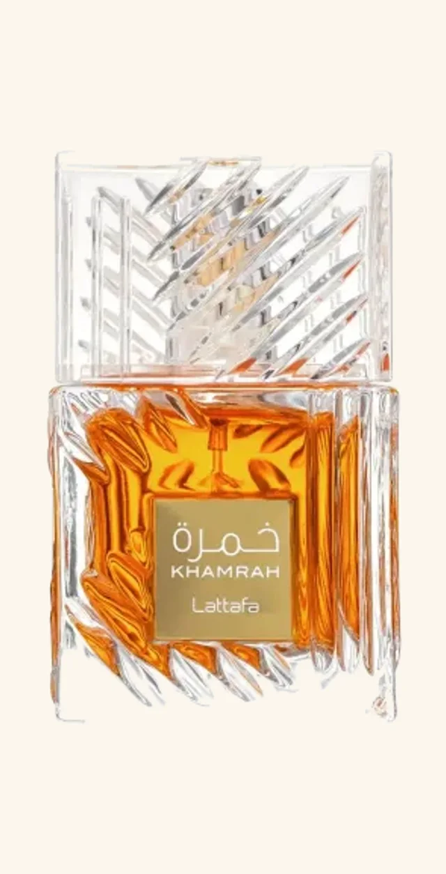 Lattafa Khamrah bottle