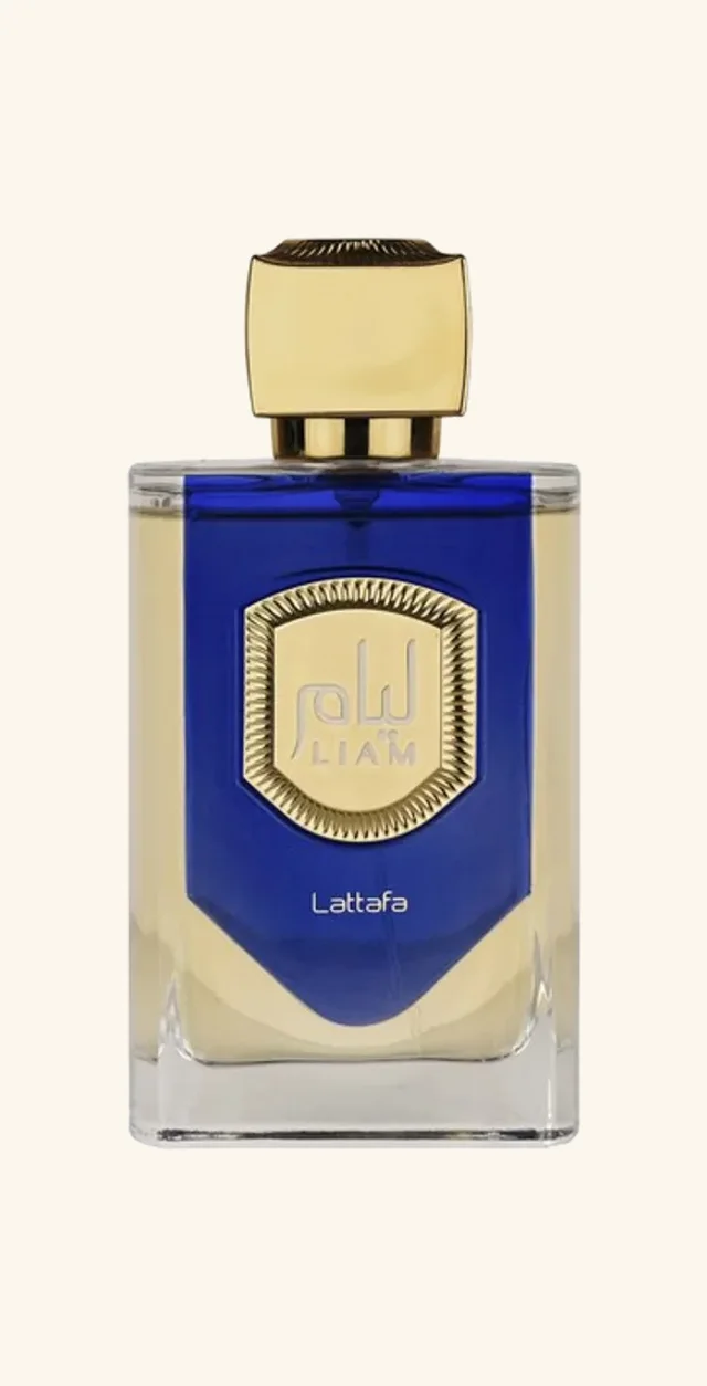 Lattafa Liam Blue Shine bottle