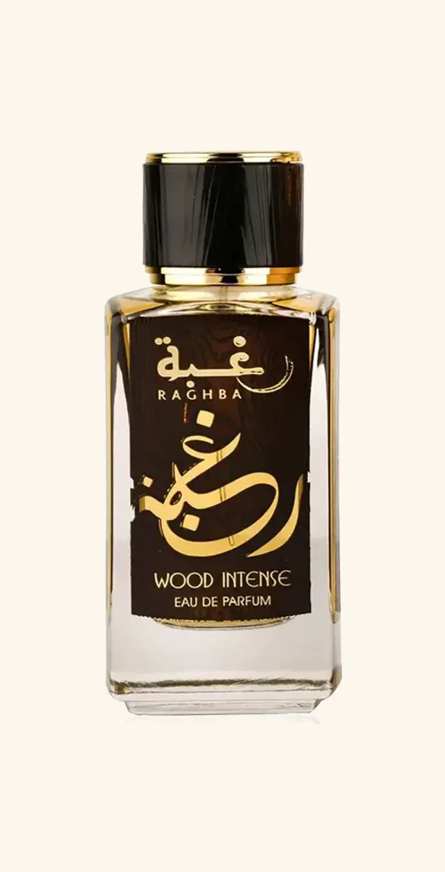 Lattafa Raghba Wood Intense bottle