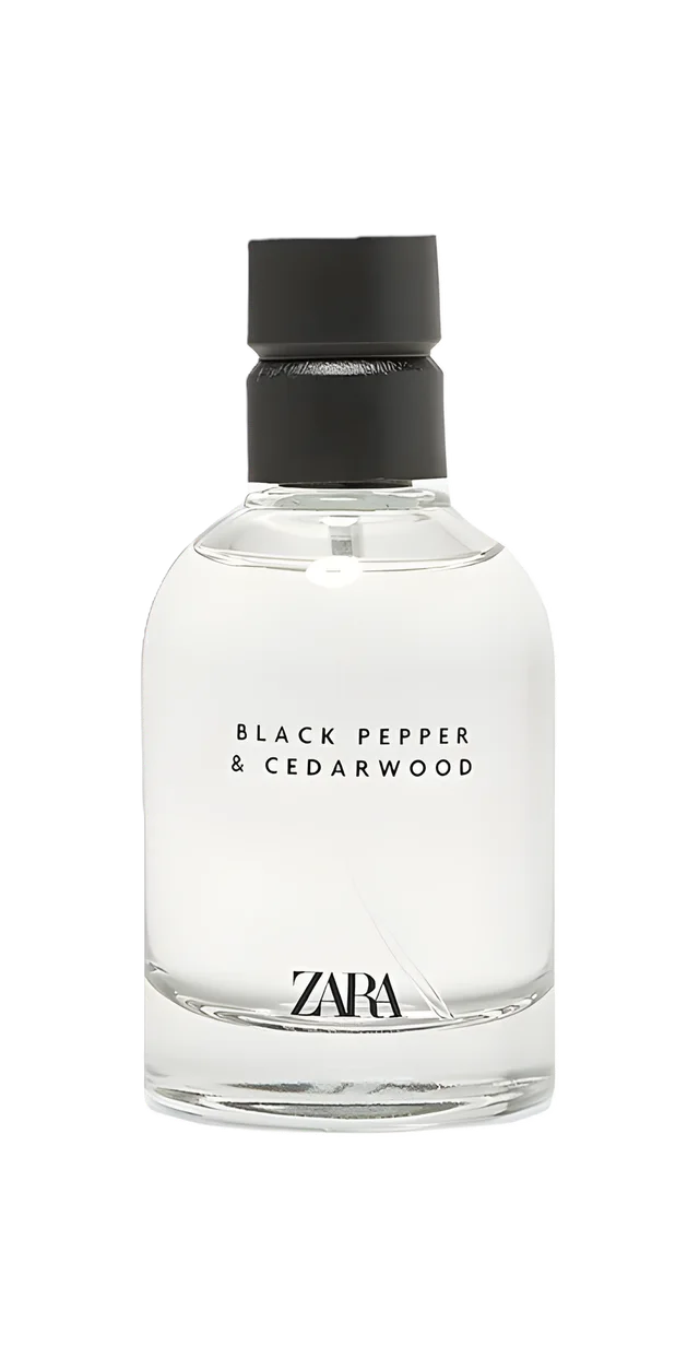 Zara Basil & White Pepper bottle
